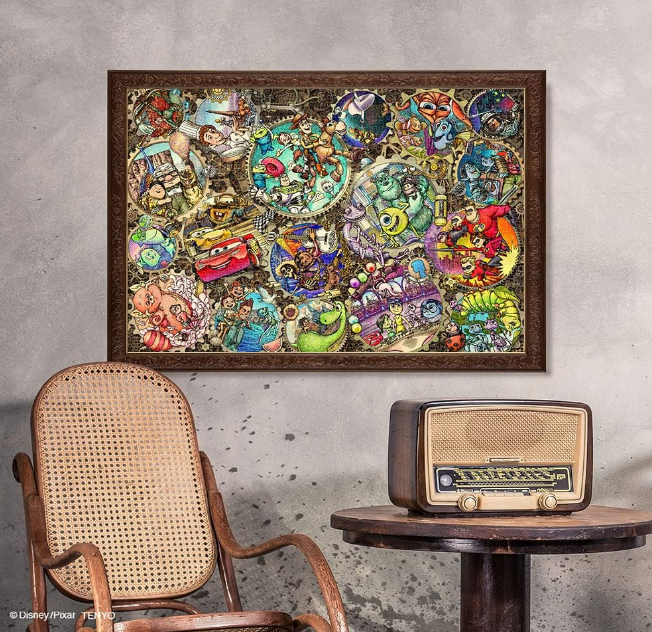 Puzzle Disney Tenyo 1000 pièces Galerie des Personnages Pixar