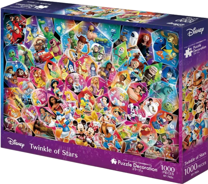 Puzzle Disney Epoch 1000 pièces Collage - Scintillement des étoiles
