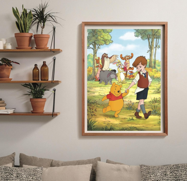 Puzzle Clementoni Disney Winnie l'ourson 100 ans 1000 pièces