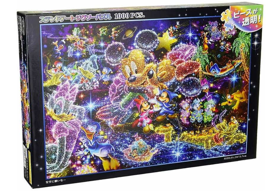 Puzzle Tenyo Disney Voeux sous le ciel étoilé 1000 pièces