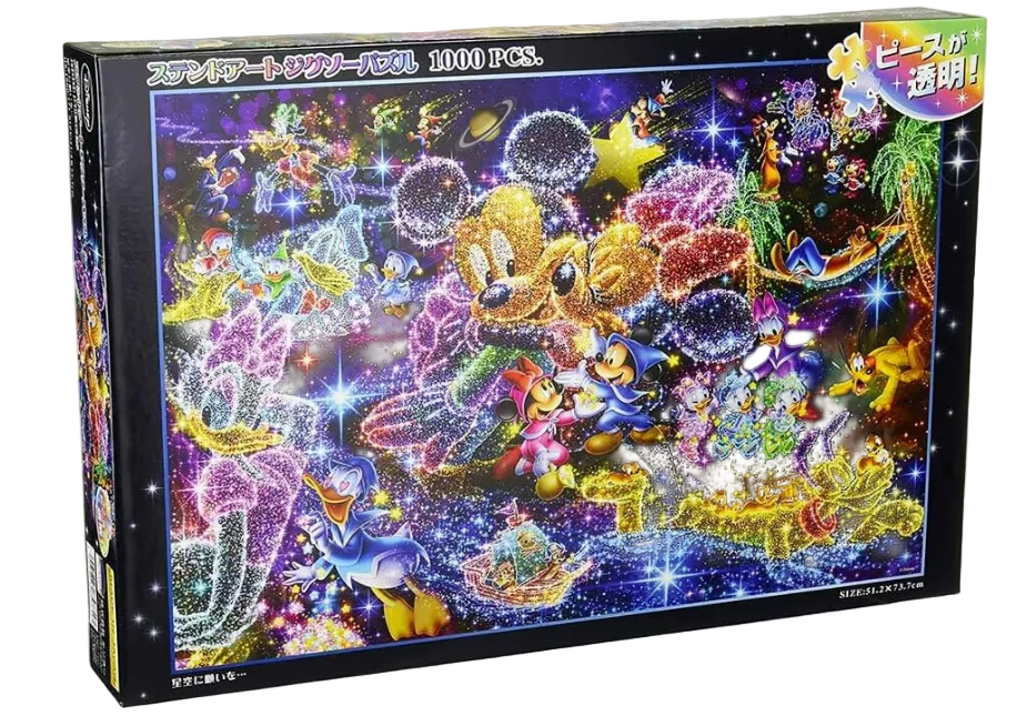 Puzzle Tenyo Disney Voeux sous le ciel étoilé 1000 pièces