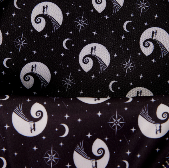 Loungefly Mini Sac A Dos Jack Skellington & Sally Night Sky