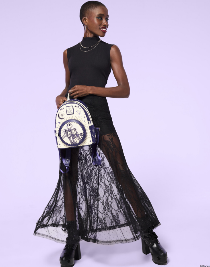 Loungefly Mini Sac A Dos Jack Skellington & Sally NBX