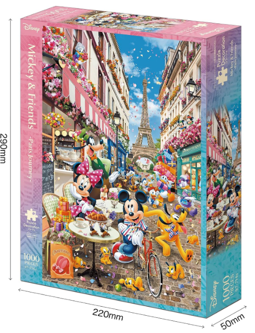Puzzle Epoch Disney Mickey et ses amis une journée à Paris