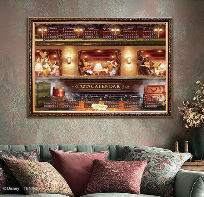 Puzzle Tenyo Disney Calendrier 2027 1000 pièces