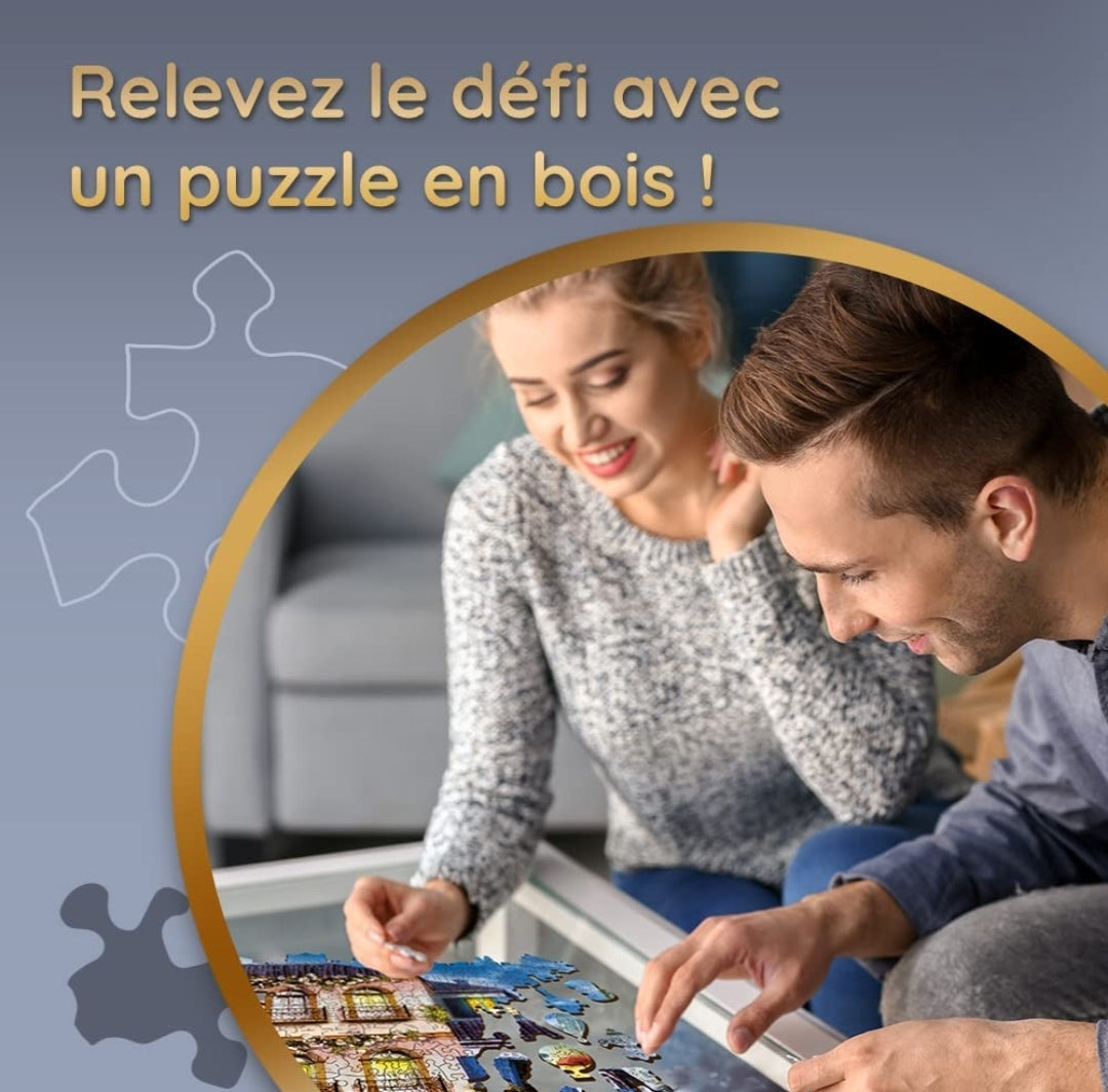 Puzzle Trefl en bois 500 pièces+ 5 Mickey wood craft