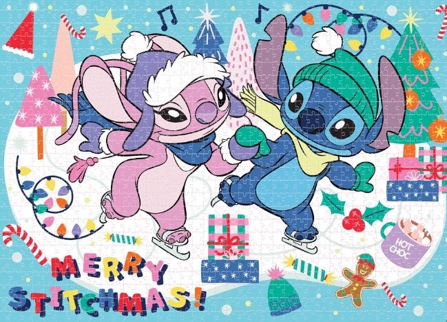 Calendrier de l'Avent Stitch et Angel 1000 pièces