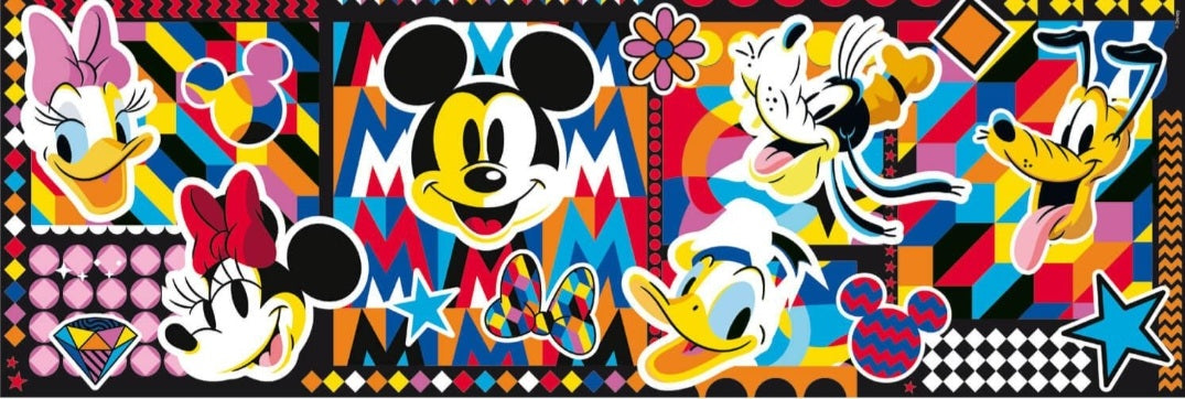 Puzzle Disney Clementoni 1000 pièces panorama Disney classics