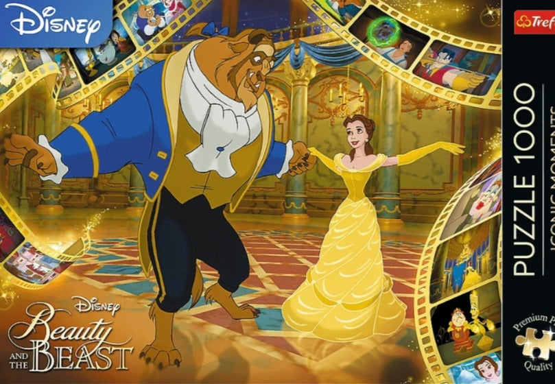 Puzzle Disney Trefl 1000 pièces la Belle et la Bête Iconic moments – La ...