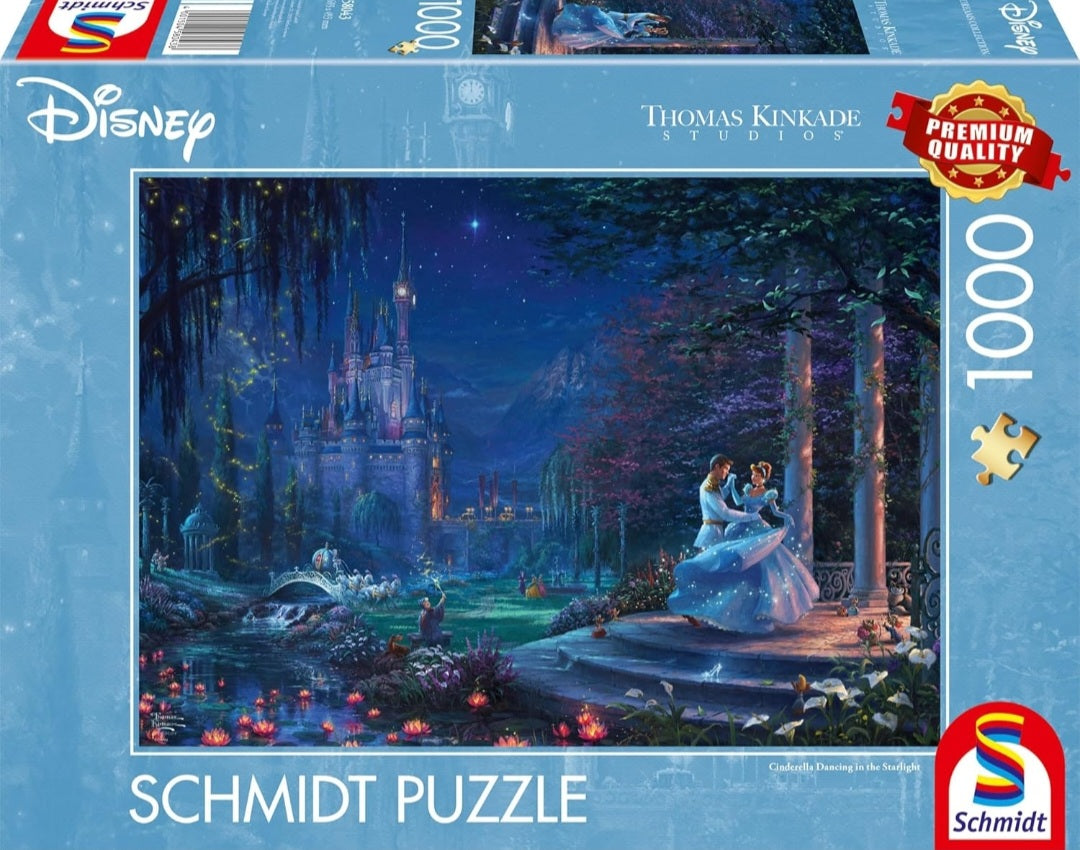 Puzzle Disney Schmidt 1000 pièces Cendrillon dancing in the starlight