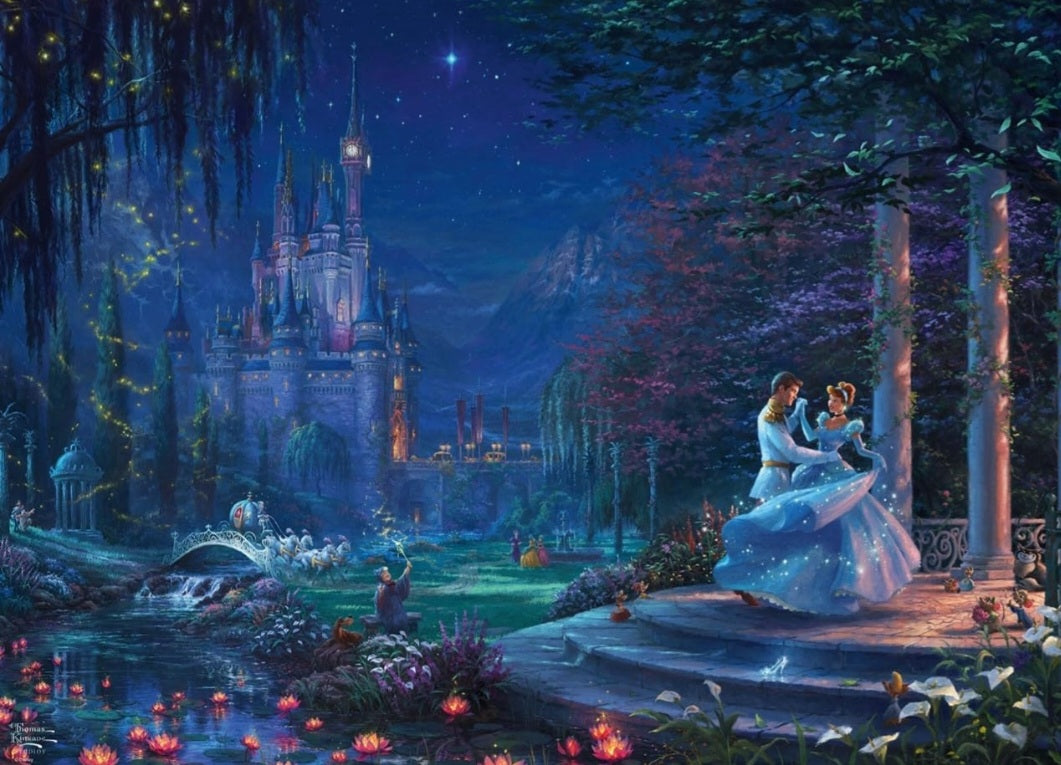 Puzzle Disney Schmidt 1000 pièces Cendrillon dancing in the starlight