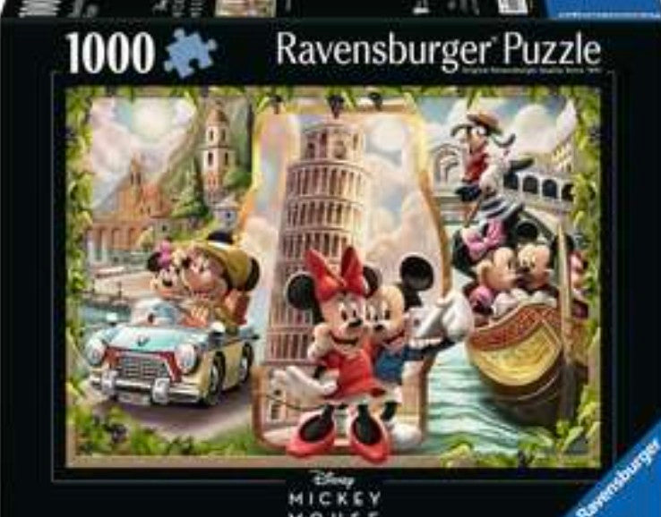 Puzzle Disney Ravensburger 1000 pièces Mickey et Minnie
