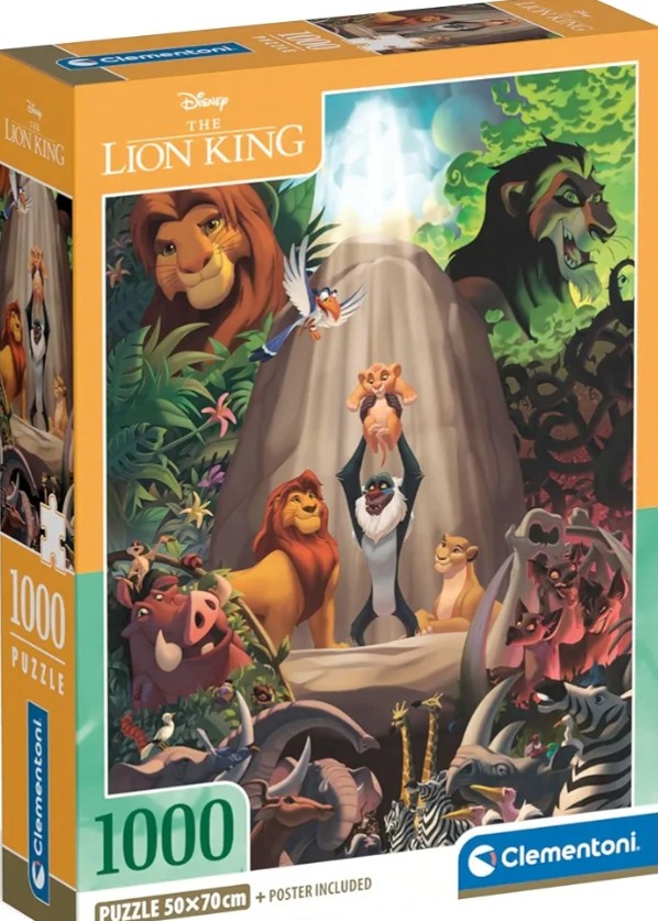 Puzzle Disney Clementoni 1000 pièces Le Roi Lion