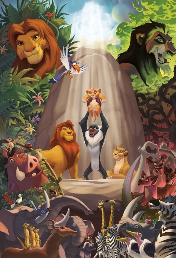 Puzzle Disney Clementoni 1000 pièces Le Roi Lion