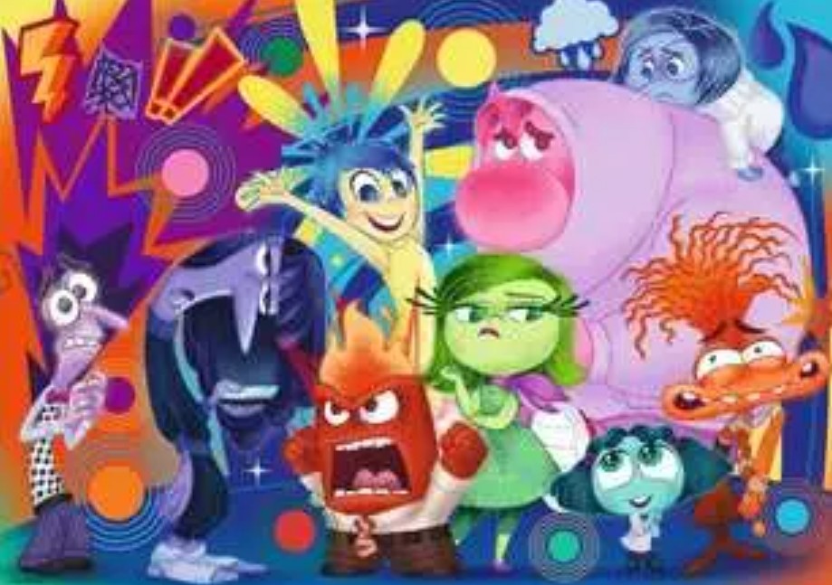 Puzzle Disney Ravensburger 1000 pièces Vice et Versa 2