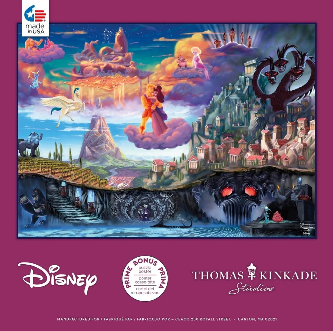 Puzzle Disney Ceaco 1000 pièces Hercule