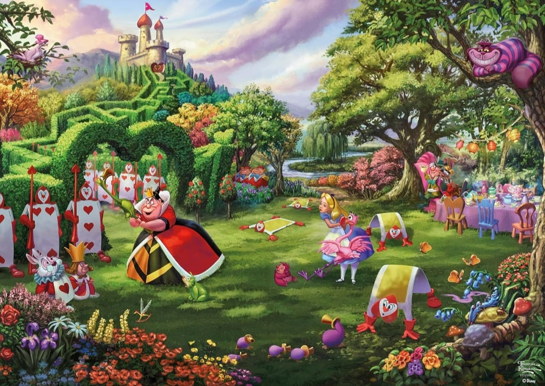 Puzzle Disney Ceaco 1000 pièces Alice Queen of Hearts