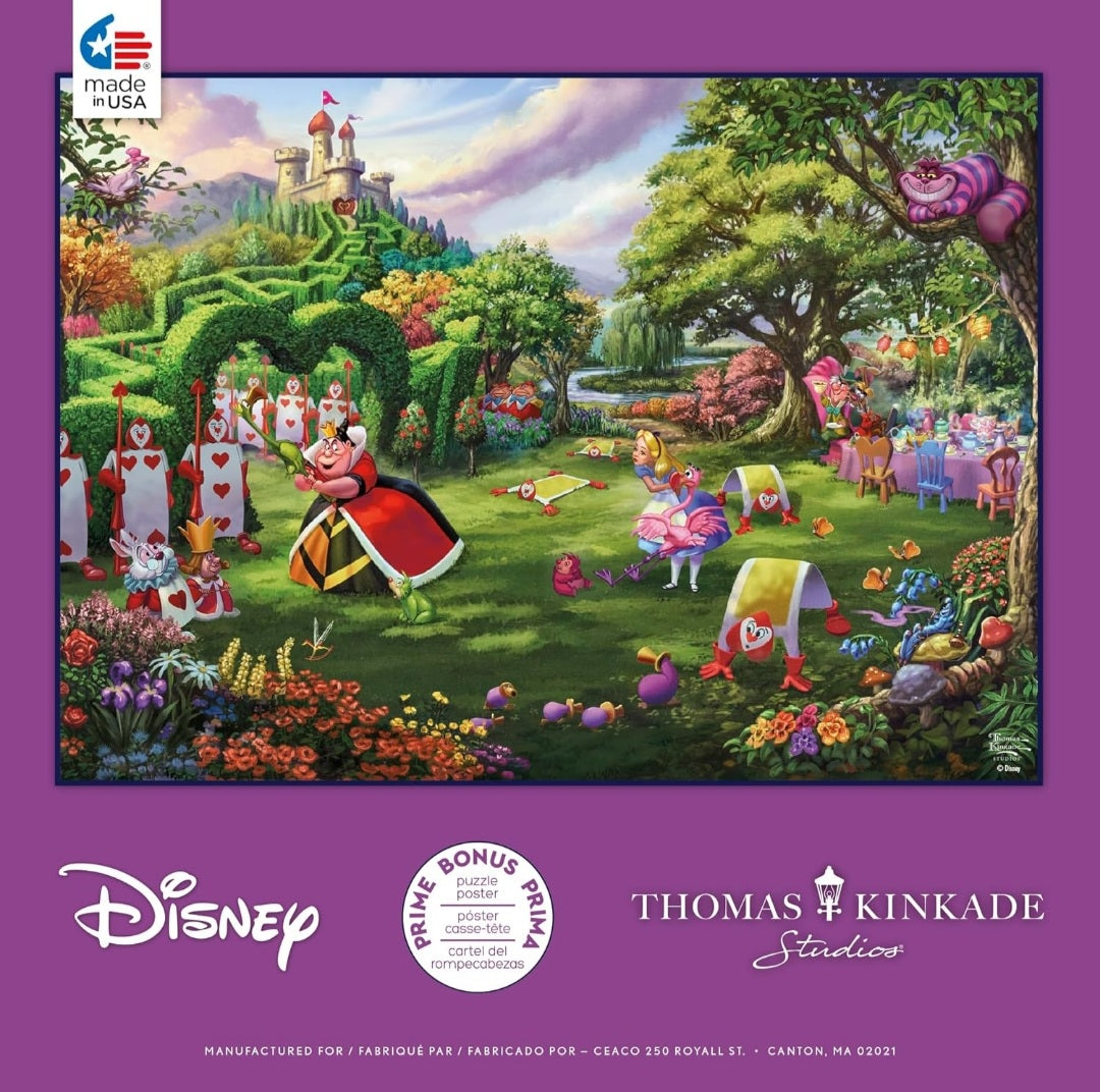 Puzzle Disney Ceaco 1000 pièces Alice Queen of Hearts