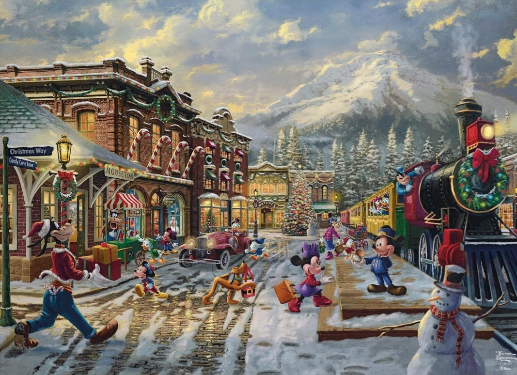 Puzzle Disney Ceaco 1000 pièces Candy Cane Express