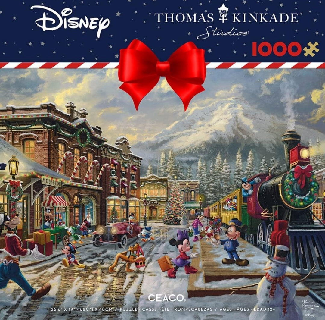 Puzzle Disney Ceaco 1000 pièces Candy Cane Express