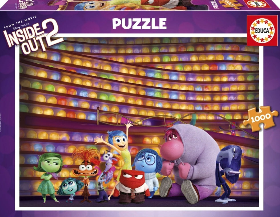 Puzzle Disney Educa 1000 pièces Vice et Versa 2 "Extrême "