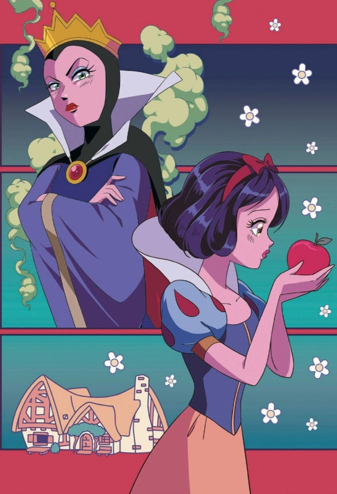 Puzzle Disney Educa 2 x 500 pièces vilains vs princesses