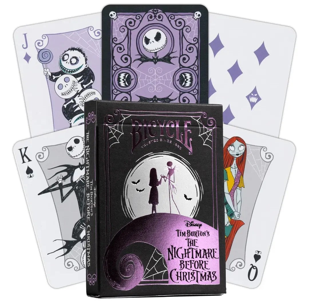 Jeu de carte Disney Bycicle NBX Nightmare Before Christmas