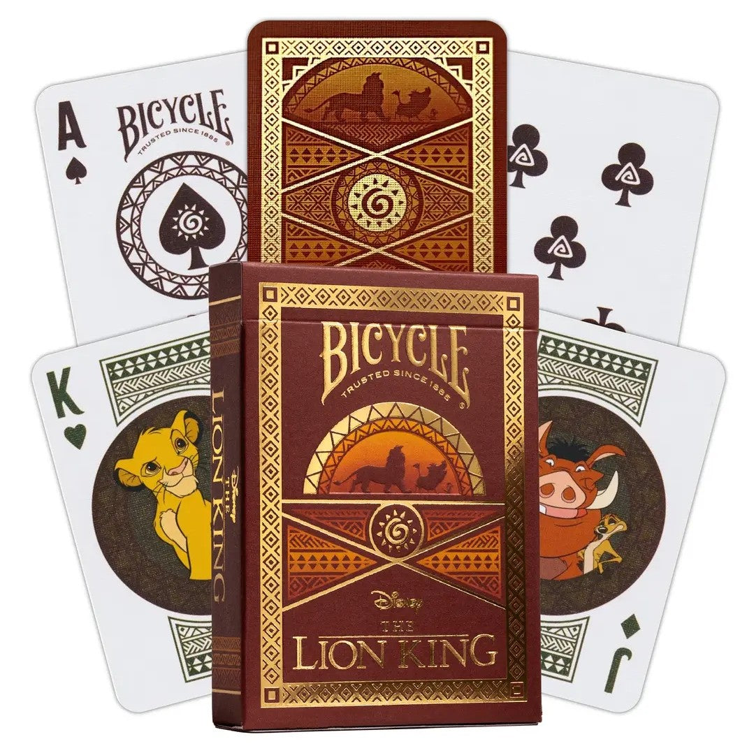 Jeu de cartes Bycicle Le Roi Lion