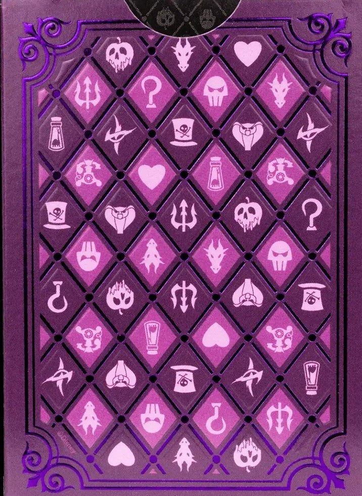 Jeu de cartes Disney Bycicle Les Vilains