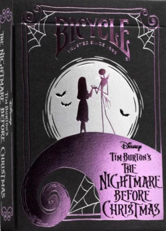 Jeu de carte Disney Bycicle NBX Nightmare Before Christmas