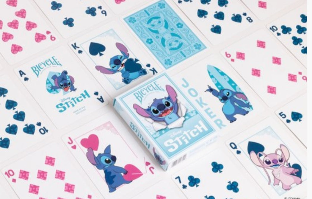 Jeu de cartes Disney Bycicle Stitch