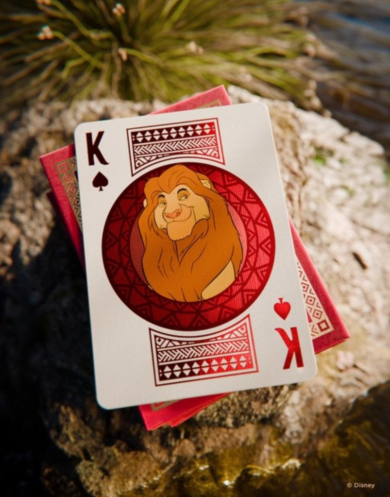 Jeu de cartes Bycicle Le Roi Lion