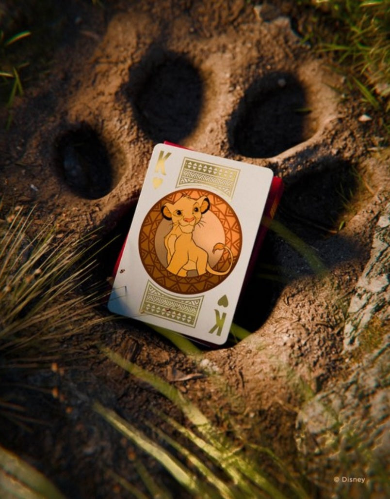 Jeu de cartes Bycicle Le Roi Lion