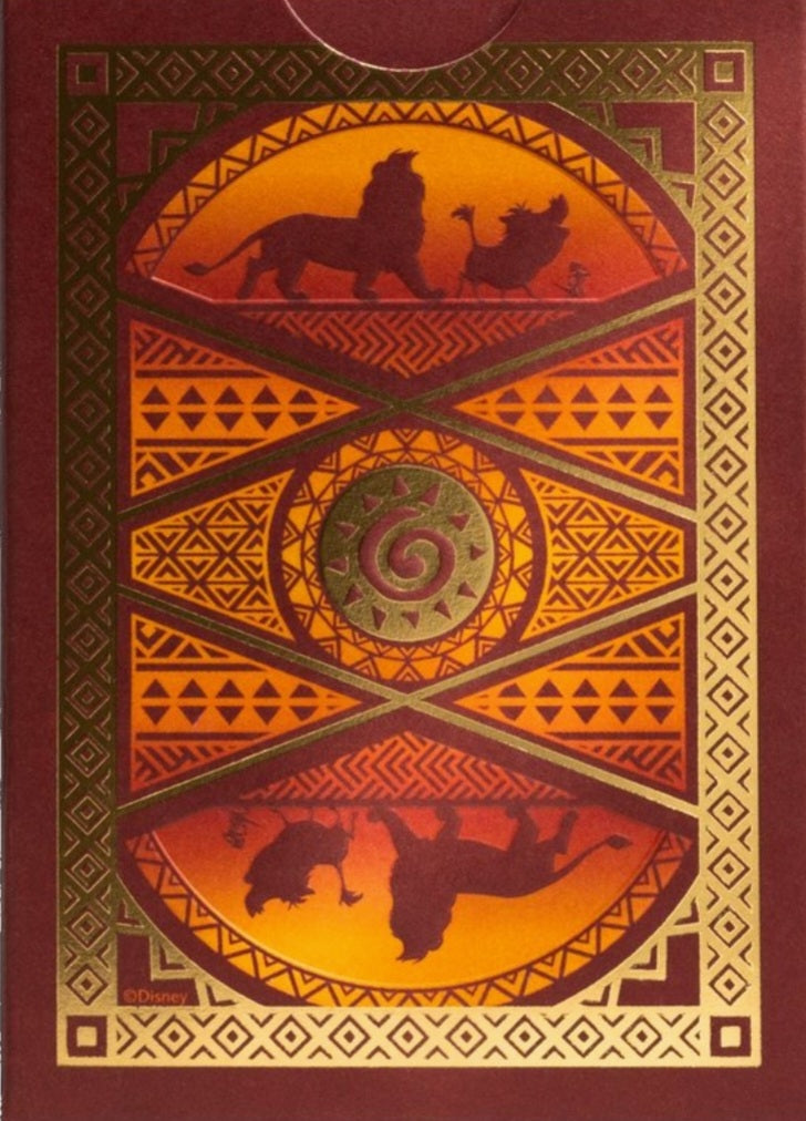 Jeu de cartes Bycicle Le Roi Lion