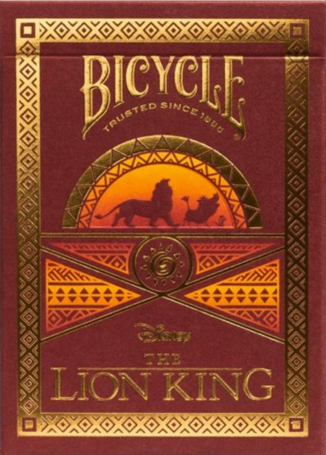 Jeu de cartes Bycicle Le Roi Lion