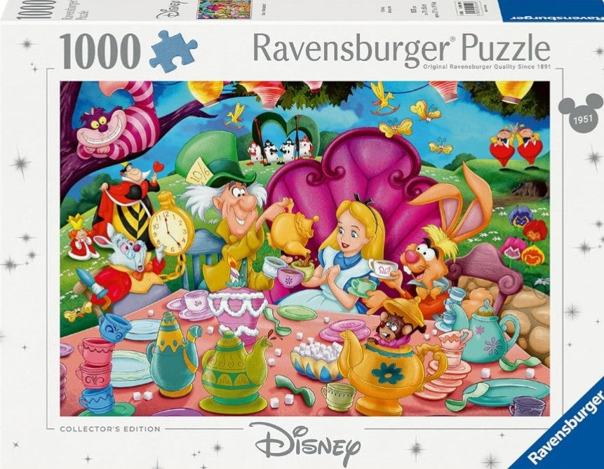 Puzzle Disney Ravensburger 1000 pièces Alice au pays des merveilles