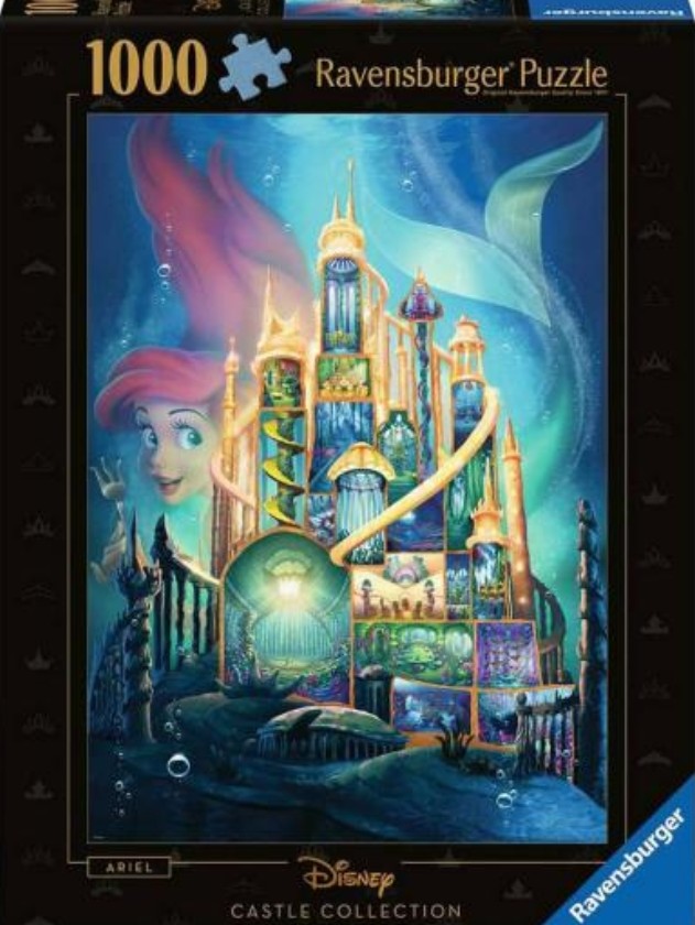 Puzzle Ravensburger Disney Castle collection Ariel