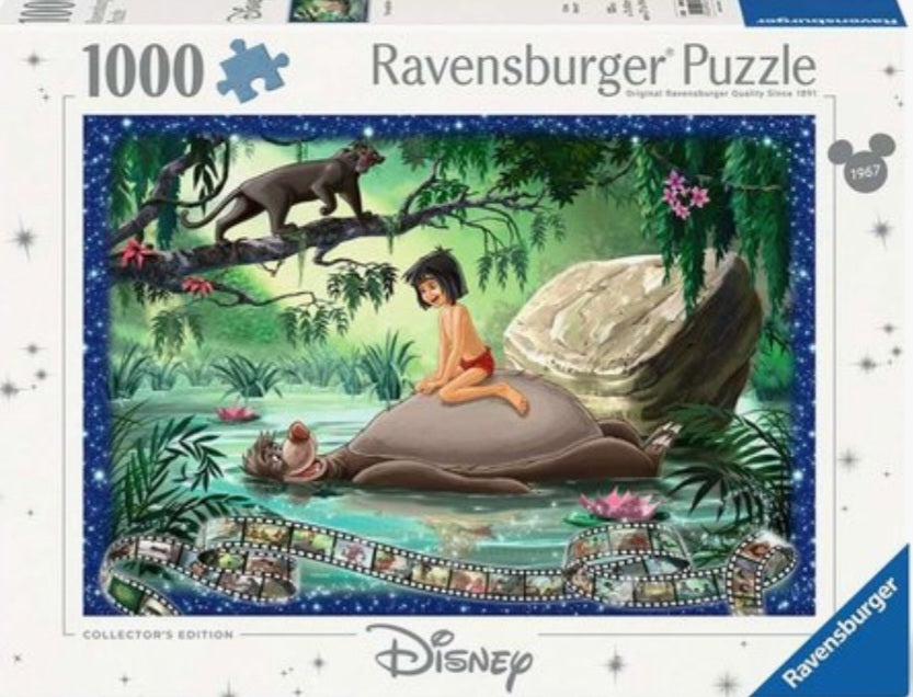 Puzzle Disney Ravensburger 1000 pièces Le Livre de la Jungle