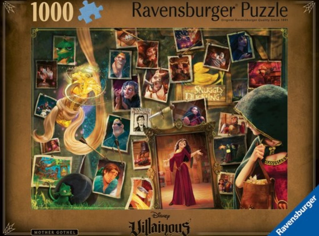 Puzzle Disney Ravensburger Villainous 1000 pièces  Mère Gothel