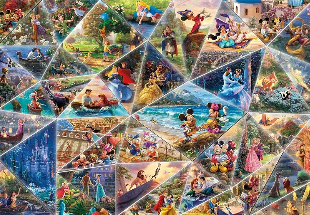 Puzzle Disney Ceaco 2000 pièces collage Thomas Kinkade