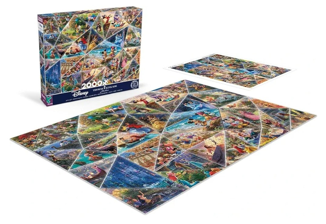 Puzzle Disney Ceaco 2000 pièces collage Thomas Kinkade