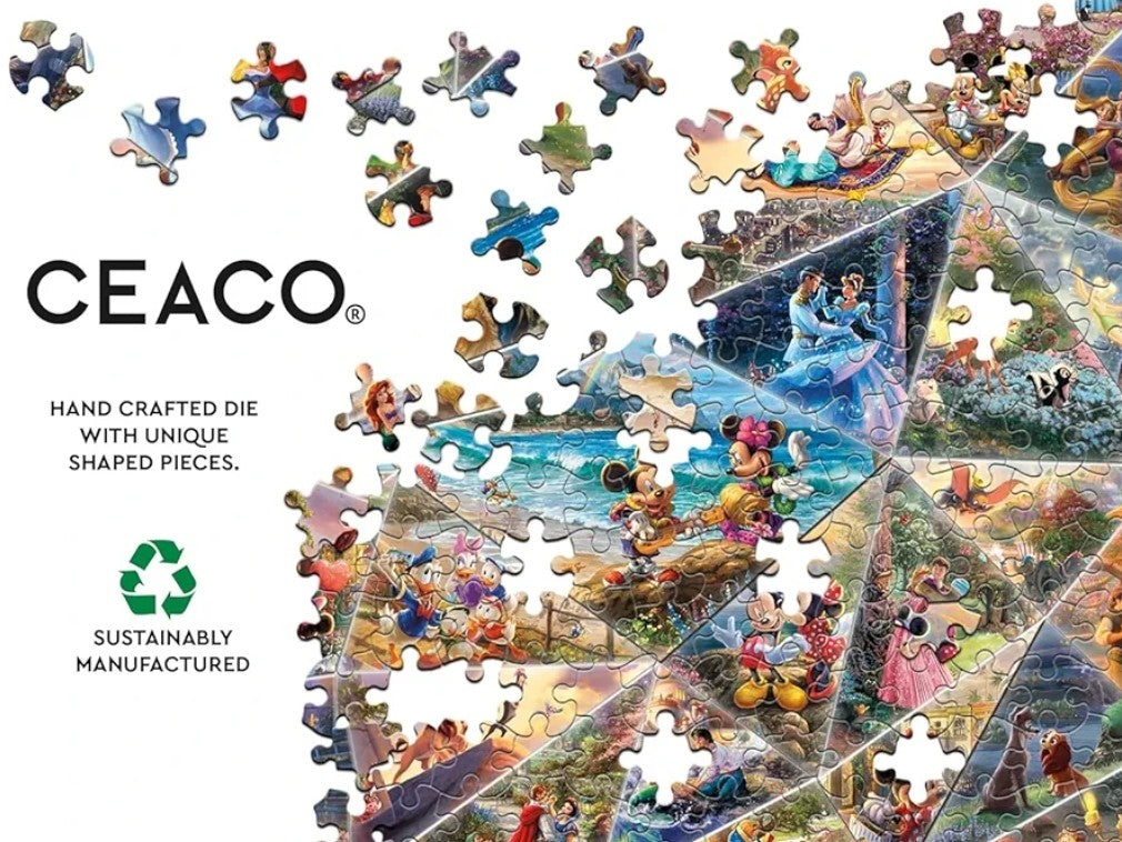 Puzzle Disney Ceaco 2000 pièces Collage voyage