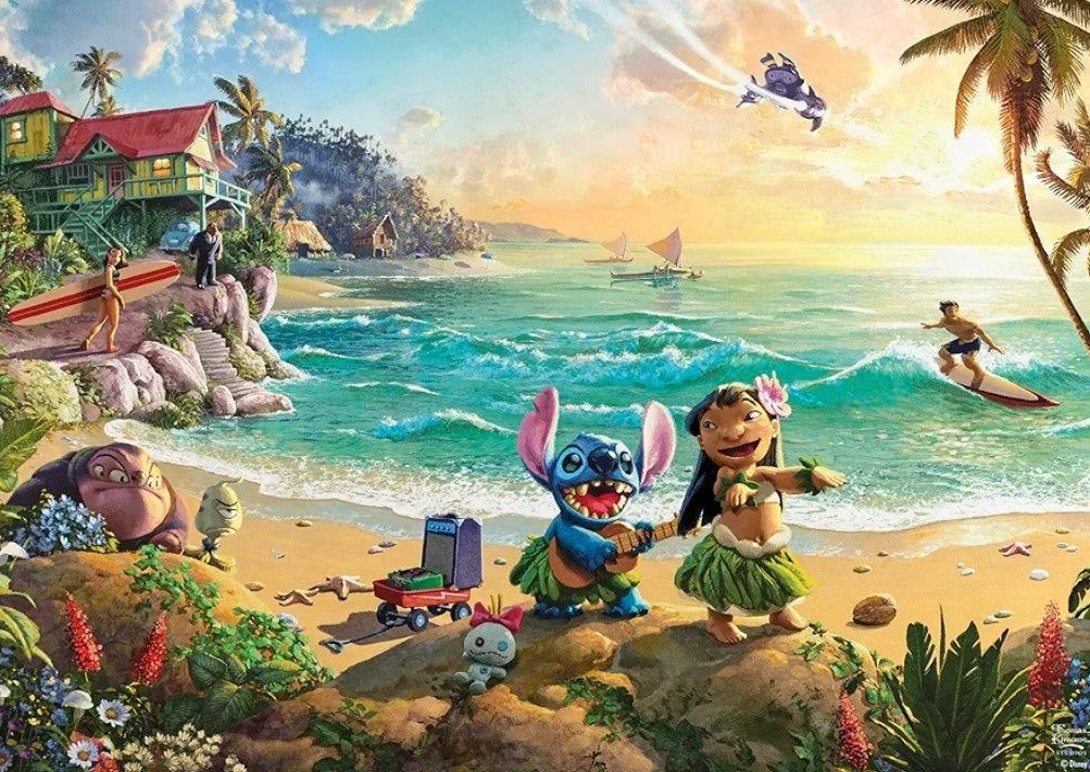 Puzzle Disney Ceaco 1000 pièces Lilo et Stitch