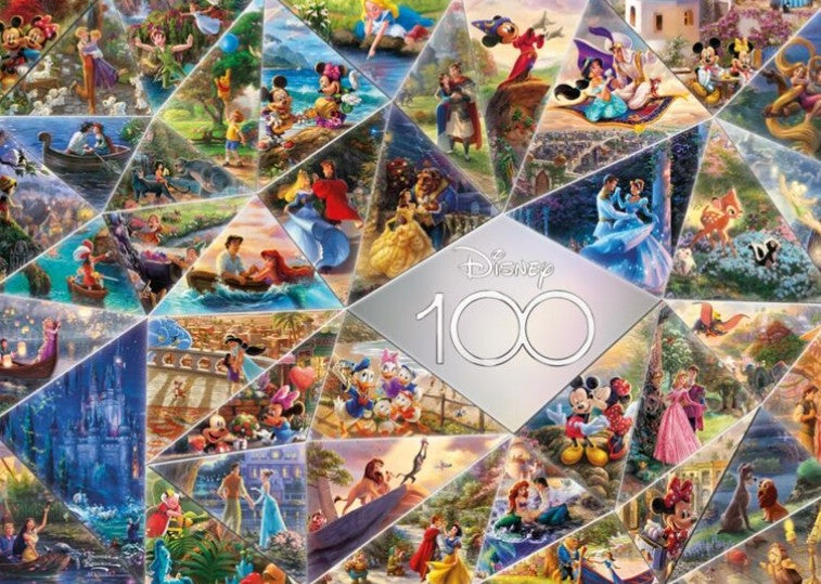 Puzzle Disney 100 ans Schmidt 1000 pièces Mosaïque célébration