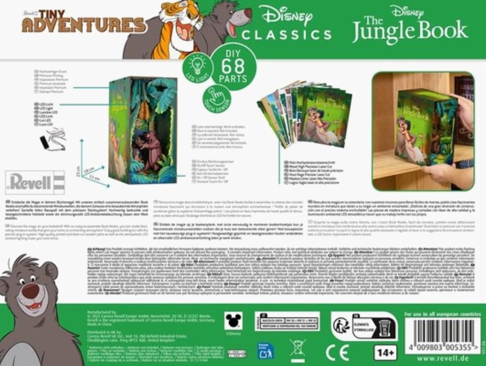 Puzzle Disney Revell Tiny Adventures Le livre de la jungle Book Nook