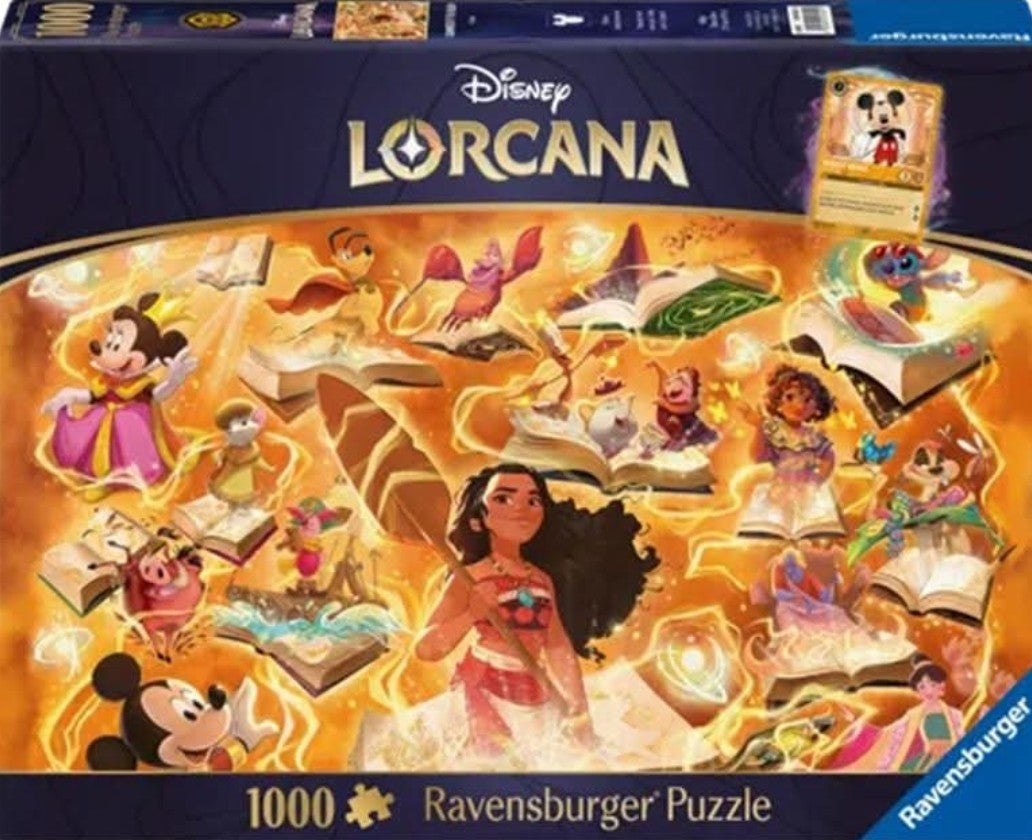 Puzzle Disney Lorcana Ravensburger 1000 pièces Ambre