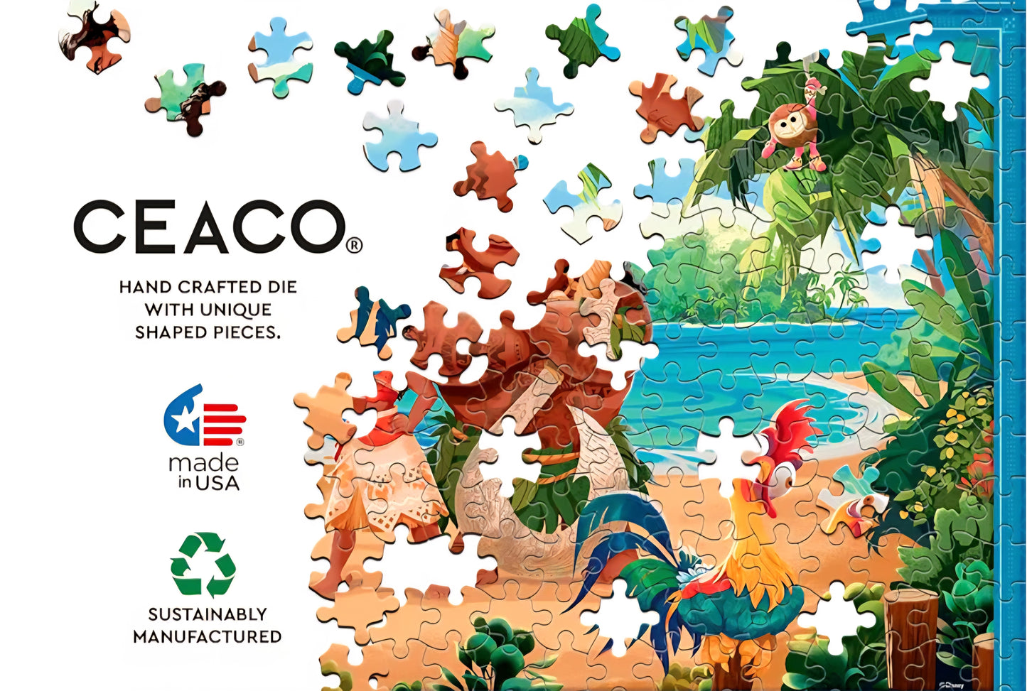 Puzzle Disney Ceaco Vaiana Moana et Maui