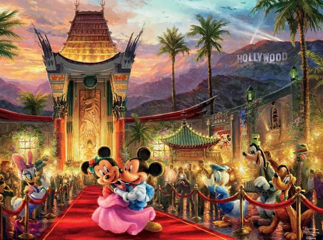 Puzzle Disney Ceaco 750 pièces Mickey et Minnie à Hollywood