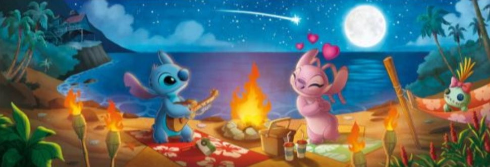 Puzzle Disney Clementoni panorama 1000 pièces Stitch