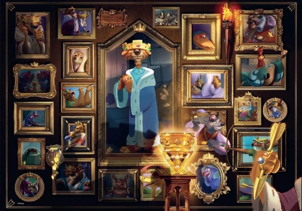 Puzzle Disney Ravensburger Villainous 1000 pièces Prince Jean